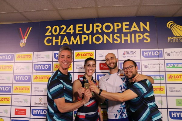 马林第七次夺得欧洲羽毛球锦标赛冠军